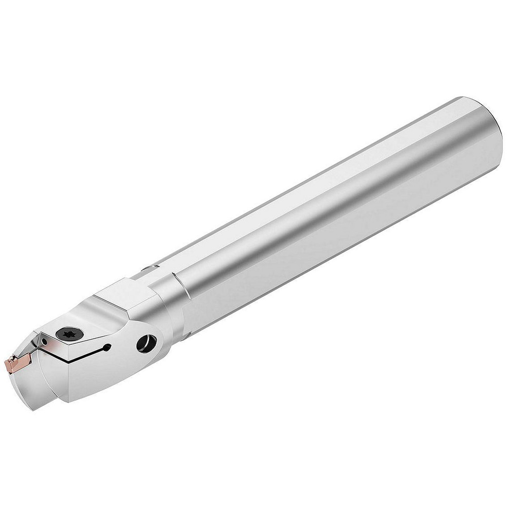 Kennametal Indexable Boring Bar: A20SEVSAR0312I033042, 33 mm Min Bore Dia, Right Hand Cut, 1-1/4" Shank Dia, 90 ° Lead Angle, Steel - 6116529