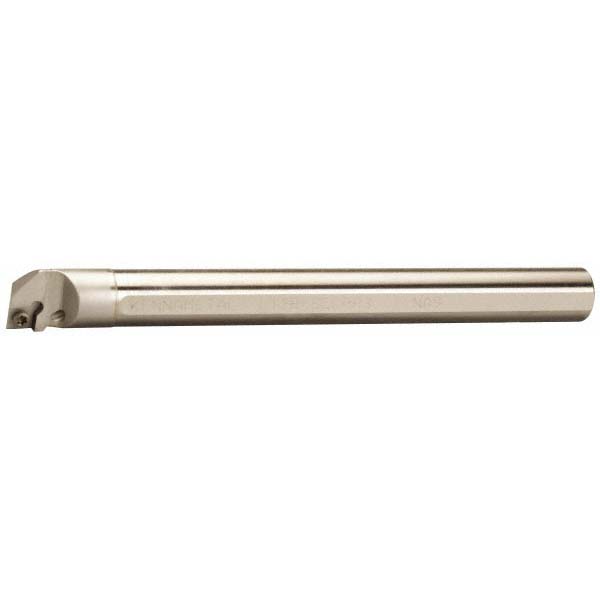 Widia Indexable Boring Bar: A12SSCLPL3, 0.9300" Min Bore, Left Hand, -5 deg Lead, Steel - 5077682