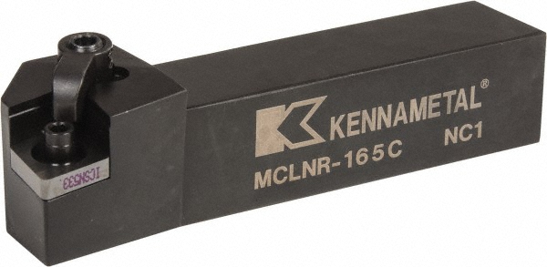 Ceratizit Indexable Boring Bar: S16T MCLNR 4, 1.2800" Min Bore, 95 deg Lead, Steel - 7870441626