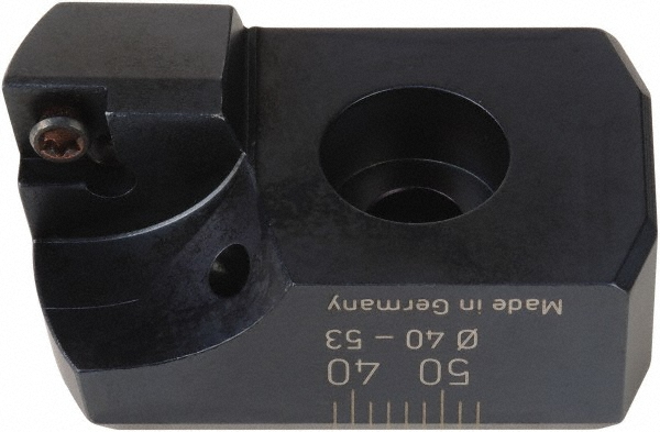WOHLHAUPTER Indexable Boring Bar: F211 WB..03 .315-.394, 8.00 mm Min Bore, Right Hand, 16.00 mm Shank Dia, 92 deg Lead, Steel - 218071