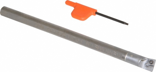 Kennametal Indexable Boring Bar: L06M-SCFPR2, 0.4800" Min Bore, Right Hand, Heavy Metal - 3330999