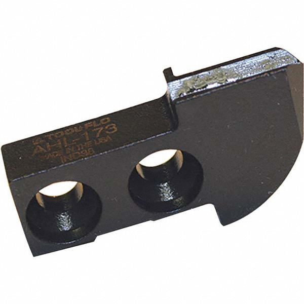 Tool-Flo Indexable Cutoff Toolholder: 13/16" Max Depth of Cut, 1-5/8" Max Workpiece Dia, Left Hand - 9FCL0800B