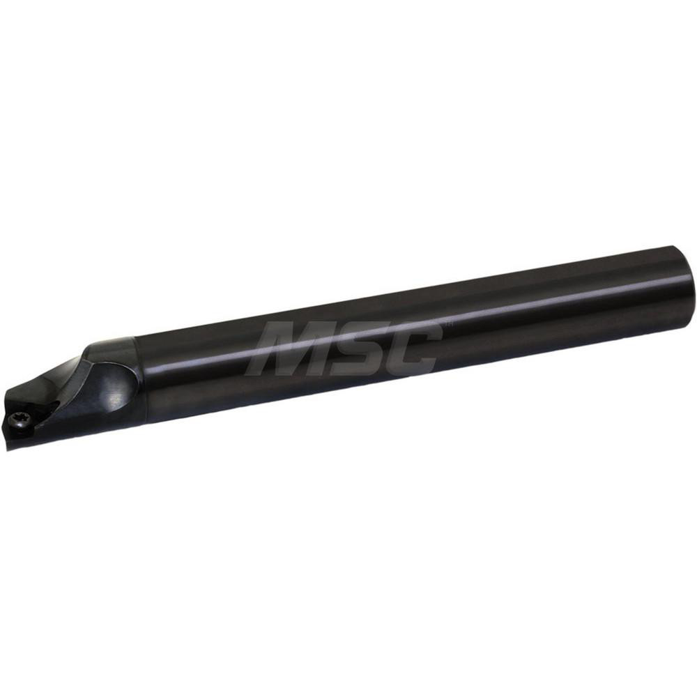 Kyocera Indexable Boring Bar: A16QSCLCR0918AE, 18.00 mm Min Bore, Right Hand, 16.00 mm Shank Dia, 5 deg Lead, Steel - THC11606