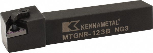 Seco Indexable Turning Toolholder: MTGNL-10-3A, 90.0 deg Lead Angle, Clamp & Pin - 00013153