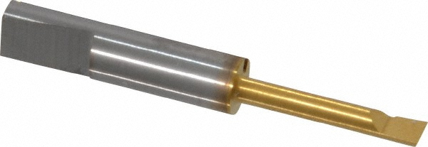 Seco Indexable Boring Bar: H0408STLDR-1.2, 0.3000" Min Bore, Right Hand, -5 deg Lead, Heavy Metal - 00057666
