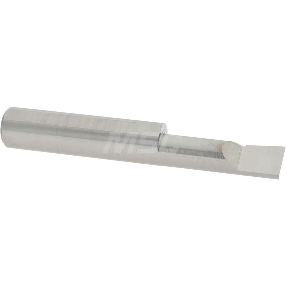 Hertel Indexable Boring Bar: A16MWLNL4 1", 1.2200" Min Bore, Left Hand, -5 deg Lead, Steel - 7000031