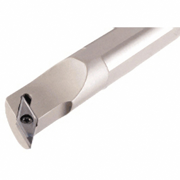 Hertel Indexable Boring Bar: A16MWLNL4 1", 1.2200" Min Bore, Left Hand, -5 deg Lead, Steel - 7000031
