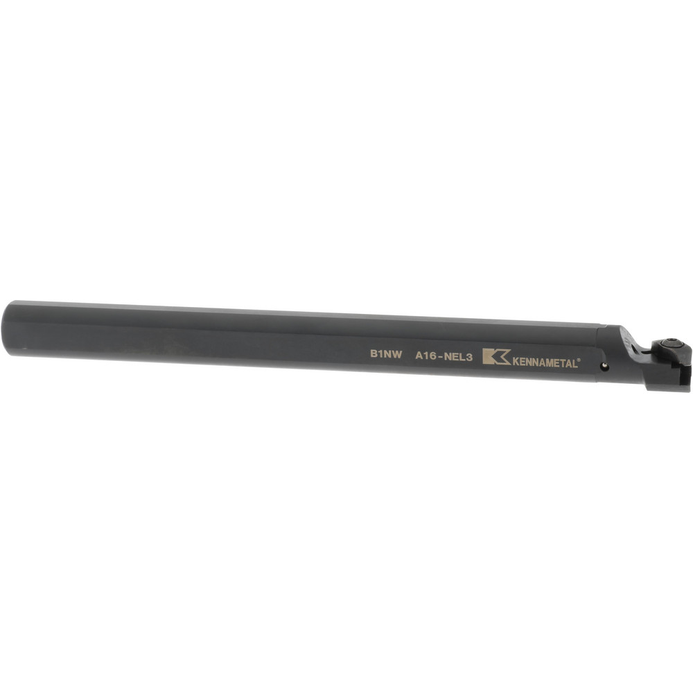 Kennametal Indexable Boring Bar: A06MSCFPR2, 12.19 mm Min Bore, Right Hand, 9.53 mm Shank Dia, Steel - 1094725