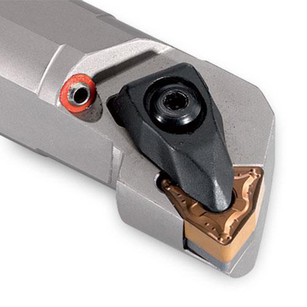 Ingersoll Cutting Tools Indexable Boring Bar: A12S-STFCL-2, 1" Min Bore, 3/4" Shank Dia, 91 deg Lead, Steel - 6119607