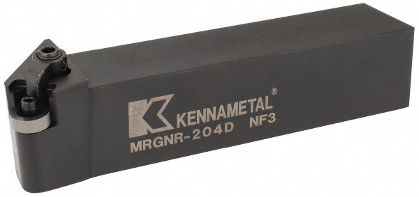Kennametal Indexable Turning Toolholder: MRGNRC244D, Clamp & Screw - 1096646