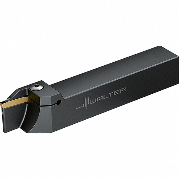 Walter Indexable Grooving-Cutoff Toolholder: G1011.16L-3T21GX24, 3 to 3.18 mm Groove Width, 21.01 mm Max Depth of Cut, Left Hand - 5622792