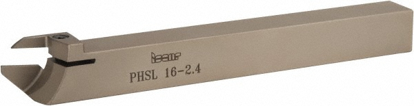 Iscar Indexable Grooving Toolholder: PHSR 12.7-2.4, External, Right Hand, 1" Max Workpiece Dia - 2800754