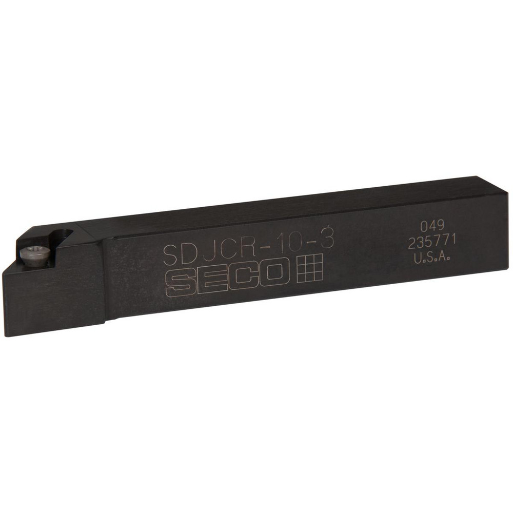 Ingersoll Cutting Tools Indexable Turning Toolholder: HTGNR10-2.53A, 91.0 deg Lead Angle, Lever - 6116527