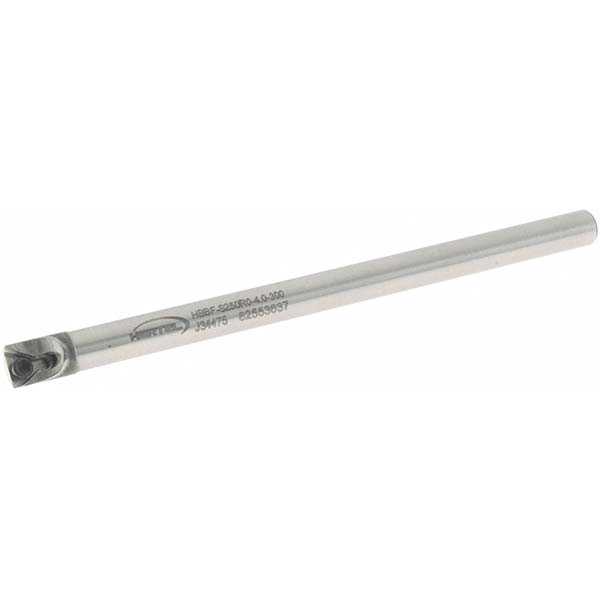 Hertel Indexable Boring Bar: A08SWLPR2 1/2", 0.6000" Min Bore, Right Hand, -5 deg Lead, Steel - 7000072
