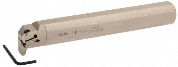 Ingersoll Cutting Tools Indexable Grooving Toolholder: TTFIR31.7-4T12 92-180, 7.087" Max Workpiece Dia - 6114697