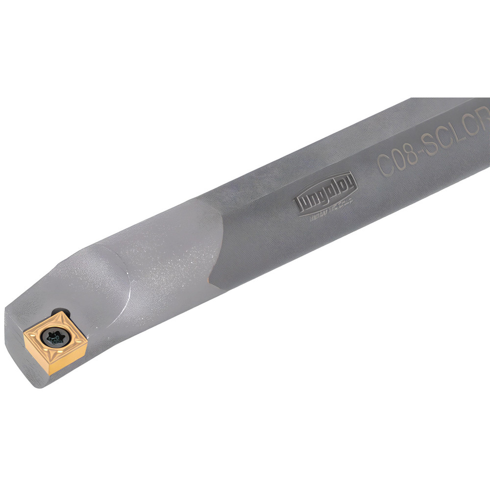 Tungaloy Indexable Boring Bar: C12-SCLCR3, 0.9200" Min Bore, 95 deg Lead, Solid Carbide - 6850070