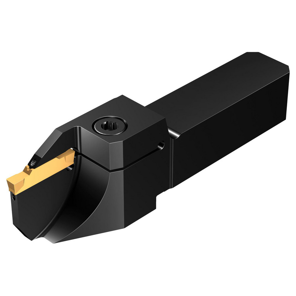 Sandvik Coromant Indexable Grooving-Cutoff Toolholder: C2R-QSA12-RH25CD, 25.4 mm Max Depth of Cut, Right Hand - 8196251