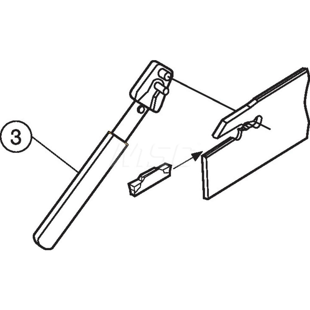 Sandvik Coromant Double End Neutral Indexable Cutoff Blade - 5735746