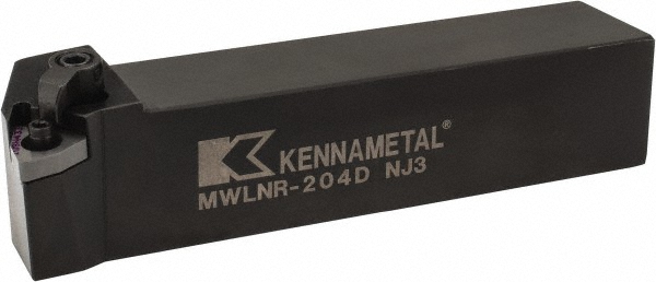 Widia Indexable Turning Toolholder: MWLNR124B, 95.000 deg Lead Angle, Clamp - 2951347