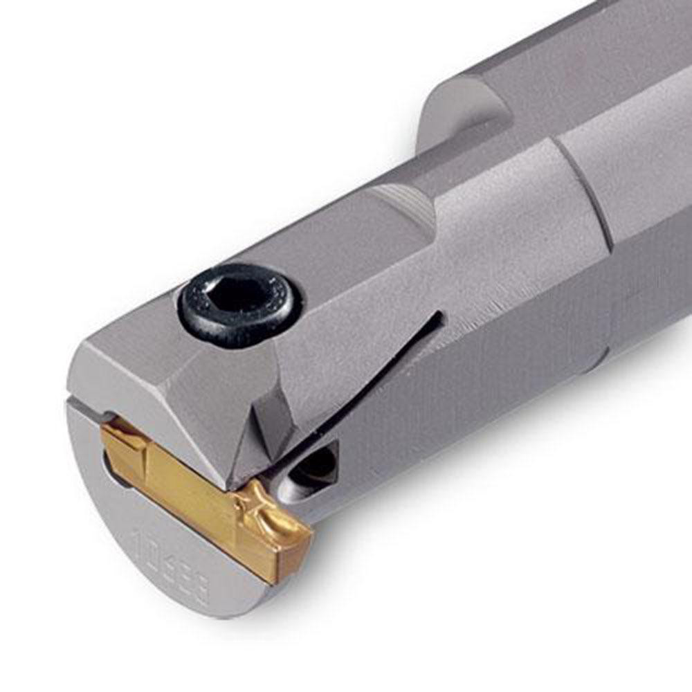 Ingersoll Cutting Tools Indexable Grooving Toolholder: TGFPL25.4-4, 0.378" Max Workpiece Dia - 2830033