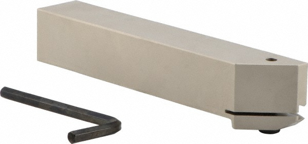 Ingersoll Cutting Tools Indexable Grooving Toolholder: TGFPL25.4-4, 0.378" Max Workpiece Dia - 2830033