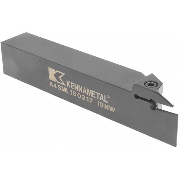 Kennametal Indexable Grooving-Cutoff Toolholder: A4SMR120214, 0.079" Min Groove Width, 14 mm Max Depth of Cut, Right Hand - 2976496