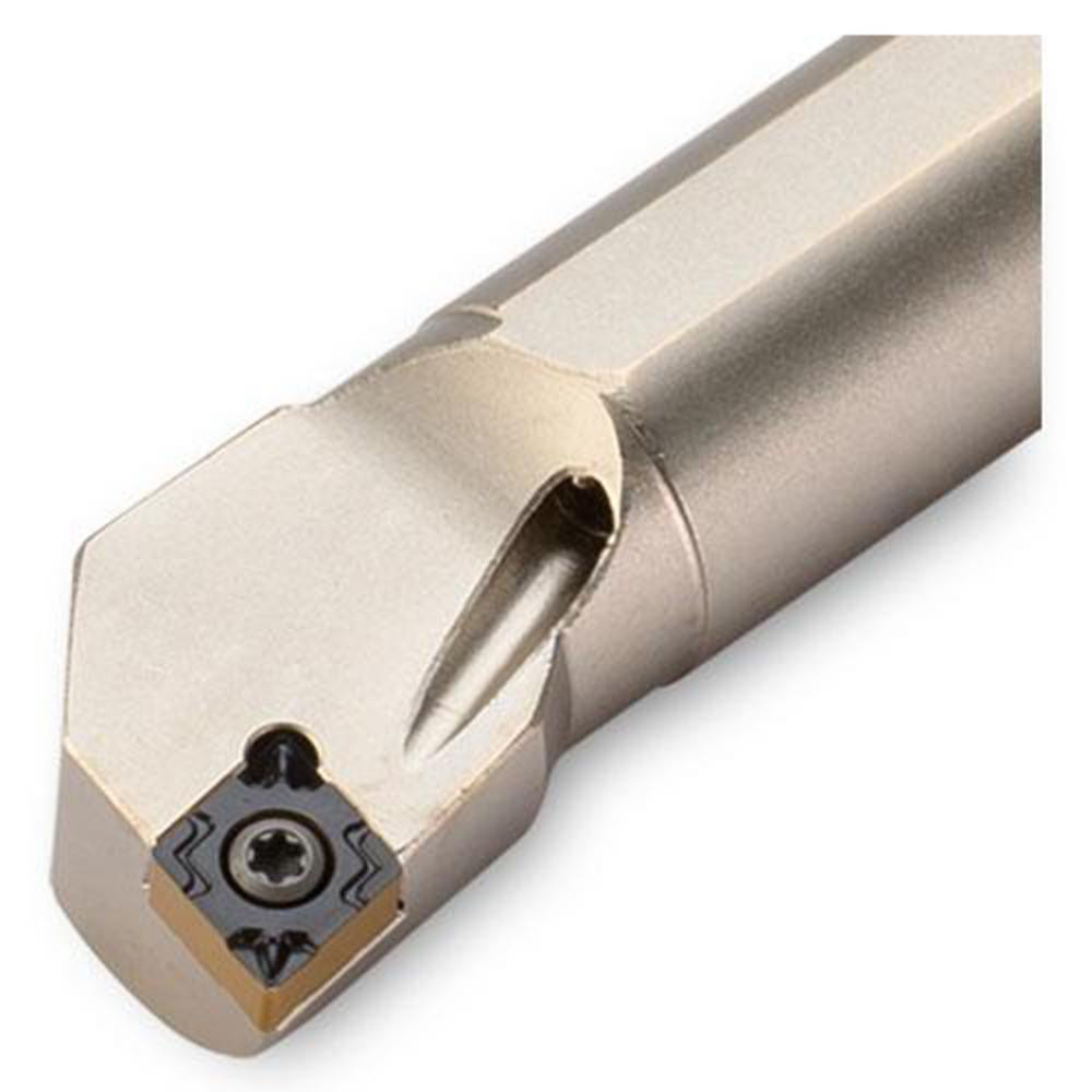 Techniks Indexable Boring Bar: BS-12-16-R03, 0.6300" Min Bore, Right Hand - 6942237