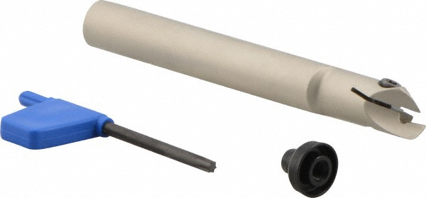 Techniks Indexable Boring Bar: BS-12-16-R03, 0.6300" Min Bore, Right Hand - 6942237