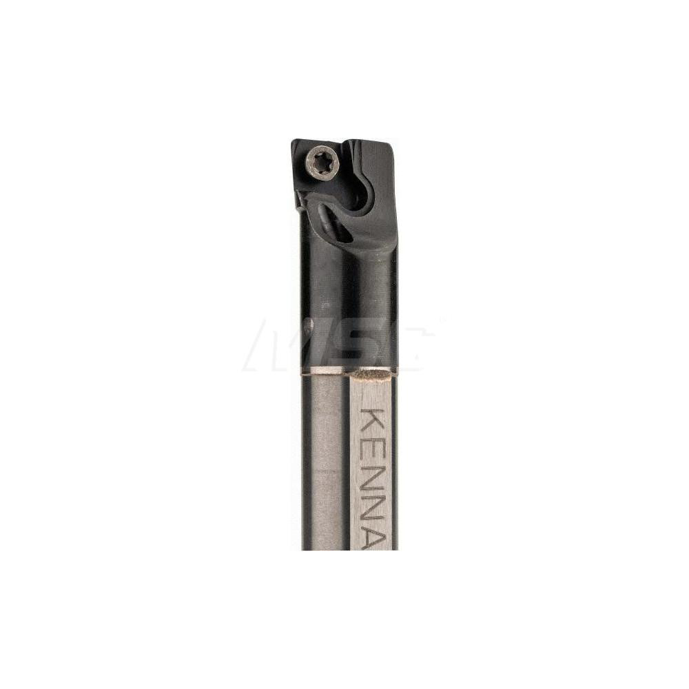 Kennametal Indexable Boring Bar: E06MSCLPR2 KWH, 12.19 mm Min Bore, Right Hand, 9.53 mm Shank Dia, -5 deg Lead, Solid Carbide - 1152724