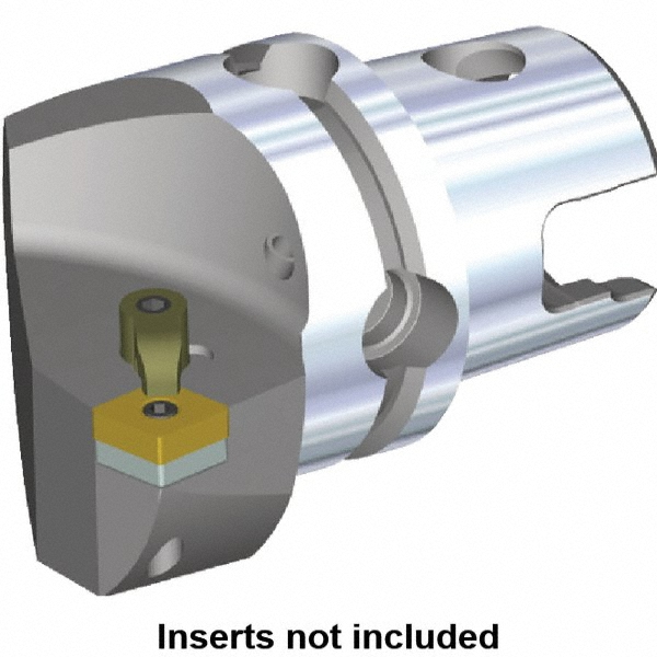 Kennametal Modular Turning & Profiling Head: Size KM40, 40 mm Head Length, Internal or External, Right Hand - 3901336