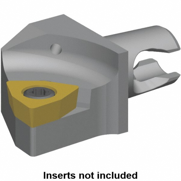 Kennametal Modular Turning & Profiling Head: Size KM16, 20 mm Head Length, Right Hand - 2226267