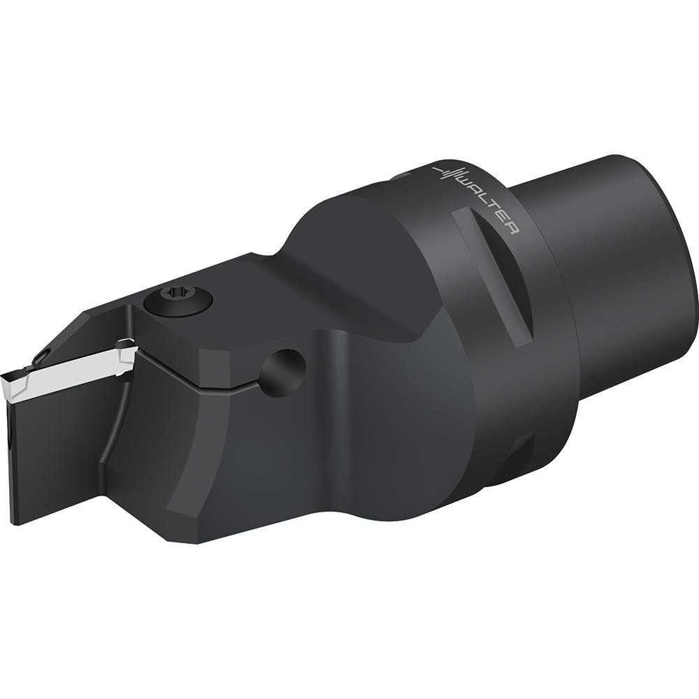 Walter Modular Grooving Head: Left Hand, Cutting Head, System Size C6, Uses GX..E.. & GX..F.. Size GX24-3 Inserts - 7957661