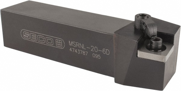 Kennametal Indexable Turning Toolholder: MSRNL206D, Clamp & Screw - 1096163