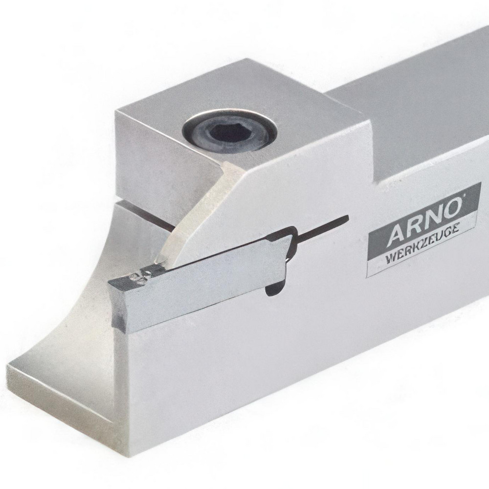 Arno Indexable Grooving-Cutoff Toolholder: HSA2020R-SA24025-44, 2.49 mm Min Groove Width, 22 mm Max Depth of Cut, Right Hand - 102133