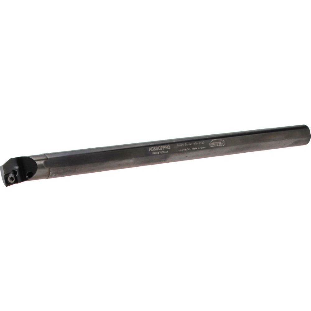 Seco Indexable Boring Bar: A08-SCLCL-3, 16.00 mm Min Bore, Left Hand, 95 deg Lead, Steel - 02829672