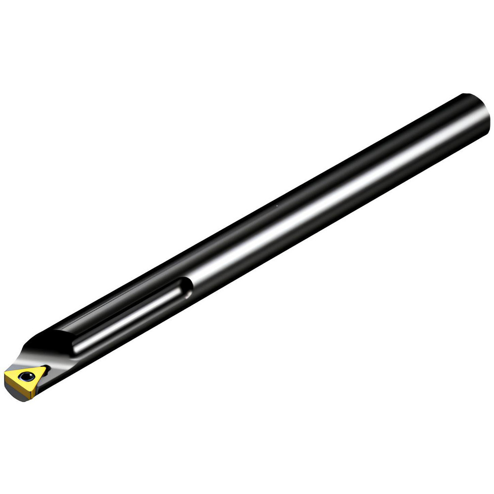 Sandvik Coromant Indexable Boring Bar: A08H-STUCR06-GR, 9.00 mm Min Bore, Right Hand, 8.00 mm Shank Dia, -3 deg Lead, Steel - 5721881