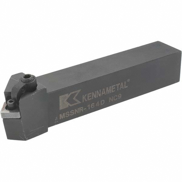 Kennametal Indexable Turning Toolholder: MSSNR165D, Clamp & Screw - 1808384