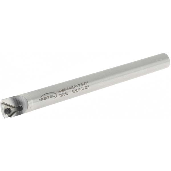 Tungaloy Indexable Boring Bar: E10STUPR2.5-D14, 0.8750" Min Bore, Right Hand, 95 deg Lead, Solid Carbide - 6850448