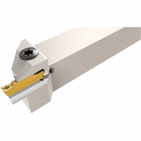 Iscar Indexable Grooving Toolholder: HGHR25.4-16-3T6, External, Right Hand, 0.98" Max Workpiece Dia - 2500699