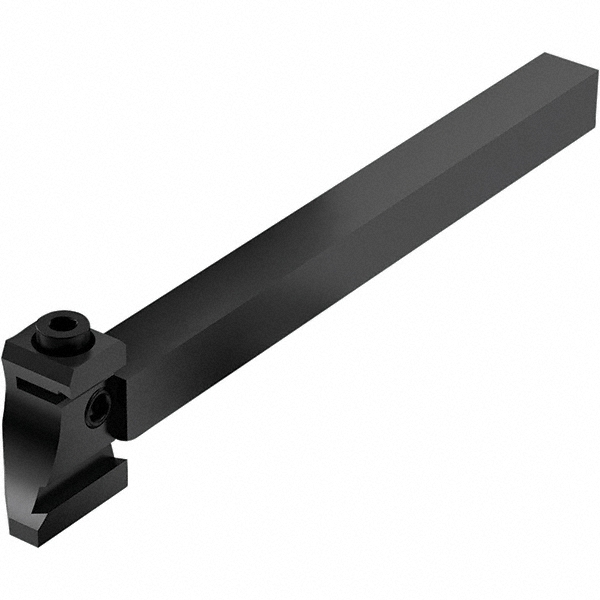 Seco Tool Block Style 150.10-JETI, 15.49mm Blade Height, 118.3mm OAL, 1" OAH, Indexable Cutoff Blade Tool Block - 03128632