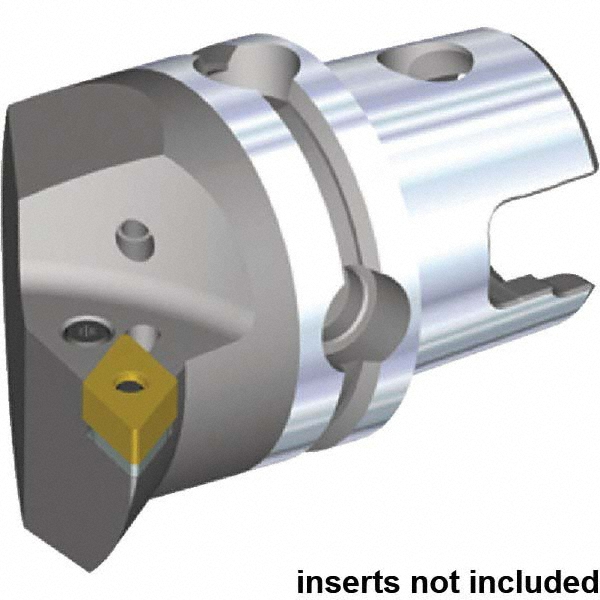 Kennametal Modular Turning & Profiling Head: Size KM50, 75 mm Head Length, Internal or External, Right Hand - 3741400