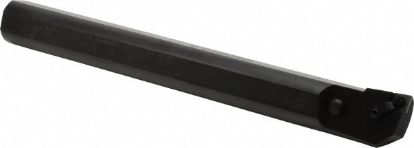 Sandvik Coromant Indexable Boring Bar: A24T-STFCL3, 1.7598" Min Bore, Left Hand, -1 deg Lead, Steel - 5722342