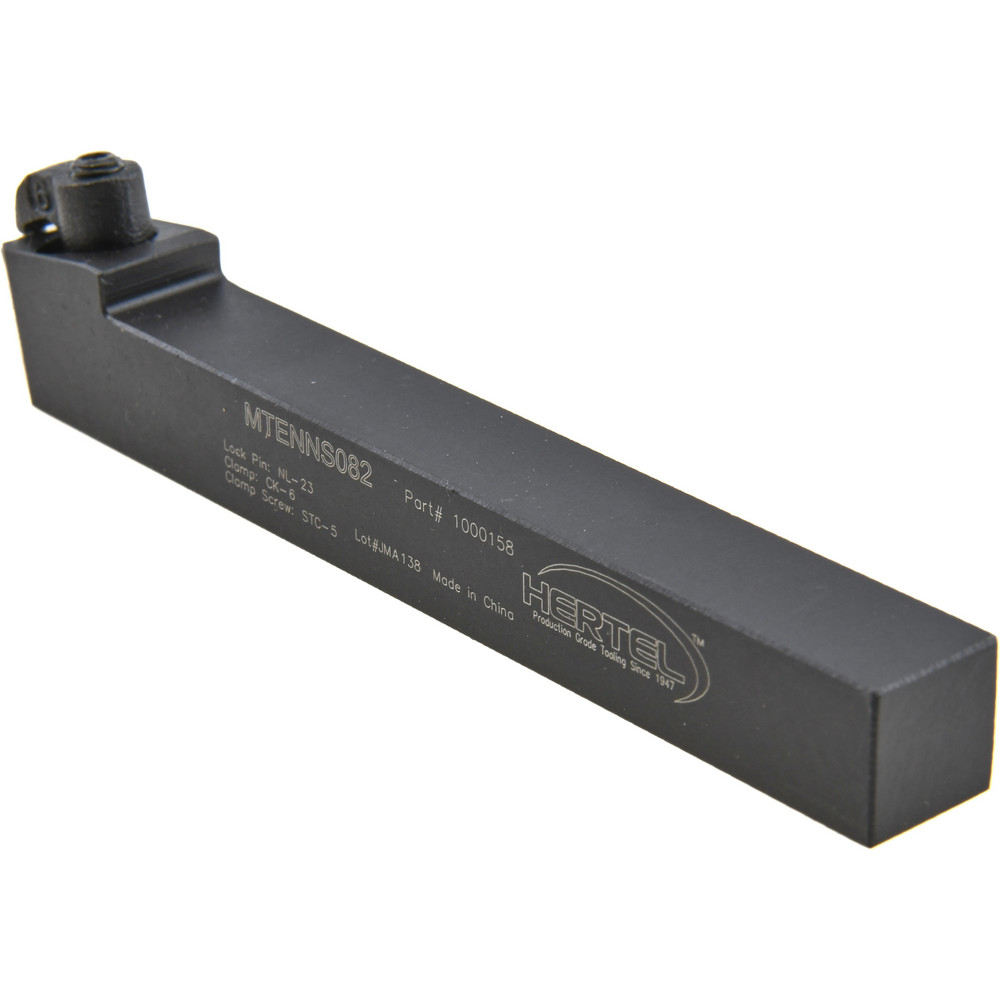 Hertel Indexable Turning Toolholder: MTENNS082 1/2" SHANK, Clamp & Screw - 1000158