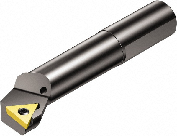 Sandvik Coromant Indexable Boring Bar: E10M-STUCR 06-GR, 11.00 mm Min Bore, Right Hand, 10.00 mm Shank Dia, -3 deg Lead, Solid Carbide - 6169545