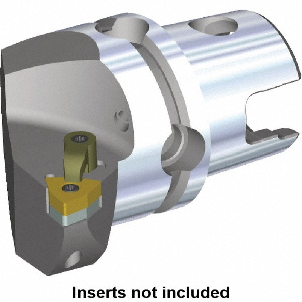 Kennametal Modular Turning & Profiling Head: Size KM40, 40 mm Head Length, Internal or External, Left Hand - 3902255
