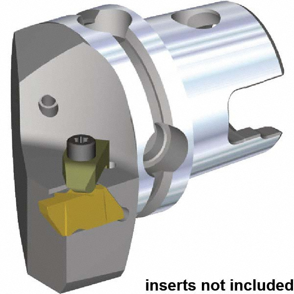Kennametal Modular Turning & Profiling Head: Size KM40, 40 mm Head Length, Internal or External, Left Hand - 3902255