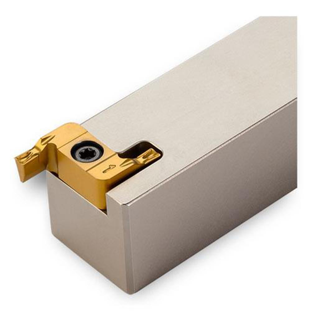 Ingersoll Cutting Tools Indexable Grooving Toolholder: TXFR25.4, 0.472" Max Workpiece Dia - 6210631