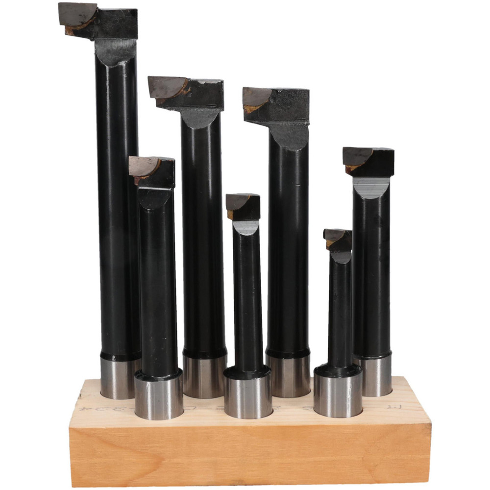 Ingersoll Cutting Tools Indexable Boring Bar: A08M-STFCL-2, 5/8" Min Bore, 1/2" Shank Dia, 91 deg Lead, Steel - 6119609