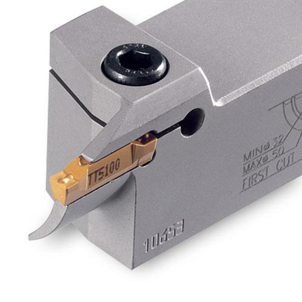 Ingersoll Cutting Tools Indexable Grooving Toolholder: TTFR25.4-30-4RN, 1.42" Max Workpiece Dia - 6163473