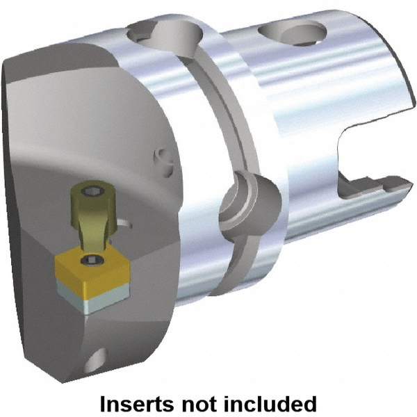 Kennametal Modular Turning & Profiling Head: Size KM50, 50 mm Head Length, Internal or External, Left Hand - 3738163